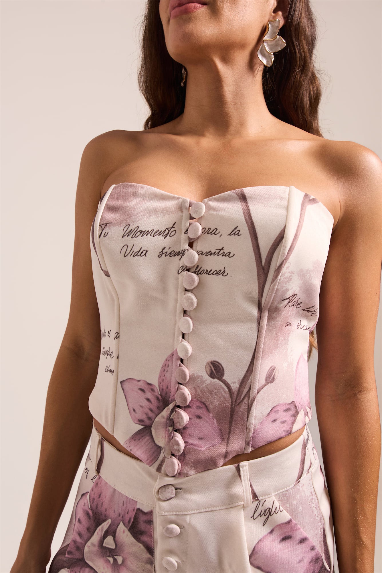 ORCHI BOTONS CORSET